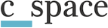 C Space logo